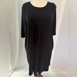 NWT Torrid Black Ribbed Tee Dress - Torrid Size 4 (26, 4X)